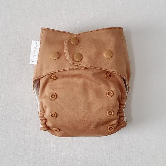 Modern Cloth Nappy - Sunset Clay