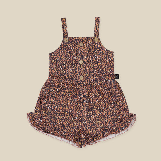 Feline Short Playsuit