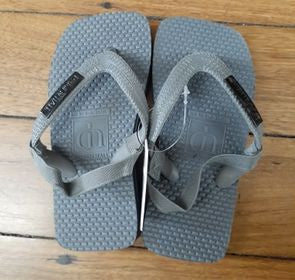 Charcoal Grey Kids with Black Badge