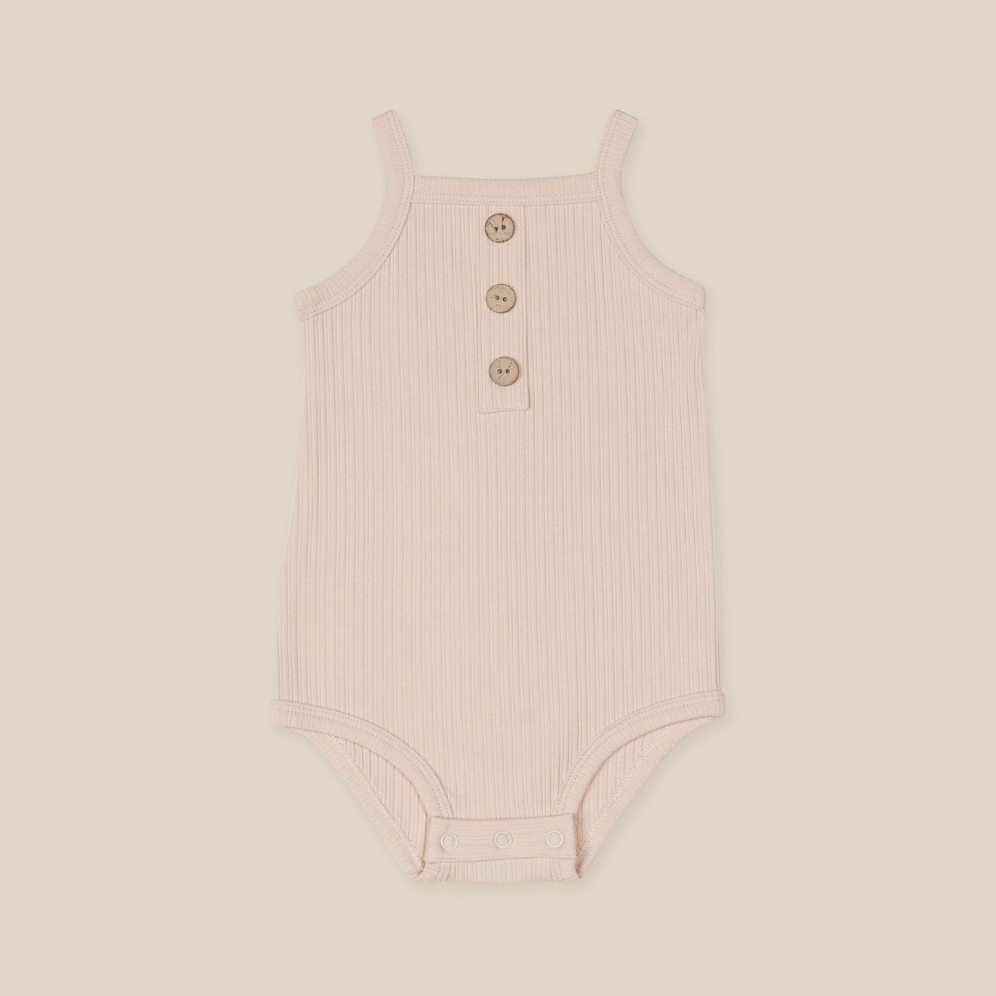 Sandshell Rib Singlet Bodysuit