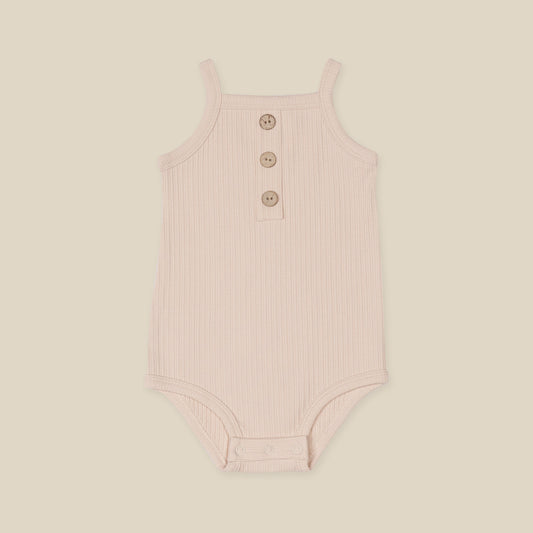 Sandshell Rib Singlet Bodysuit