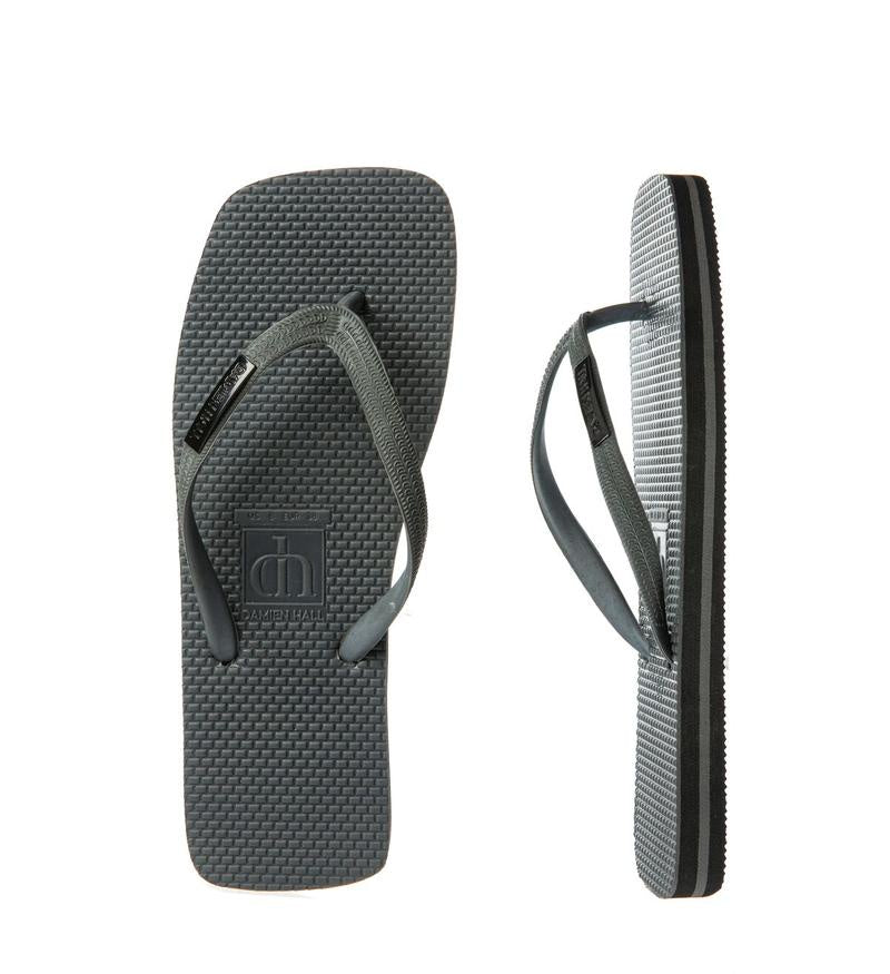 Charcoal Grey Women Gun Metal Black Badge