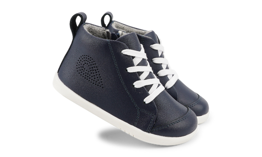 Navy Alley Oop Boots | Bobux
