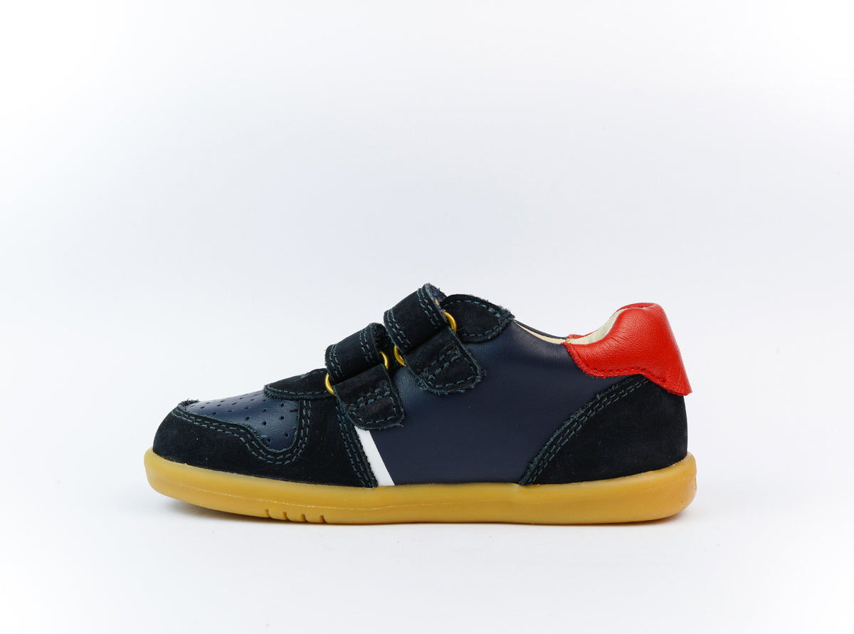 Riley Navy + Red Sneakers