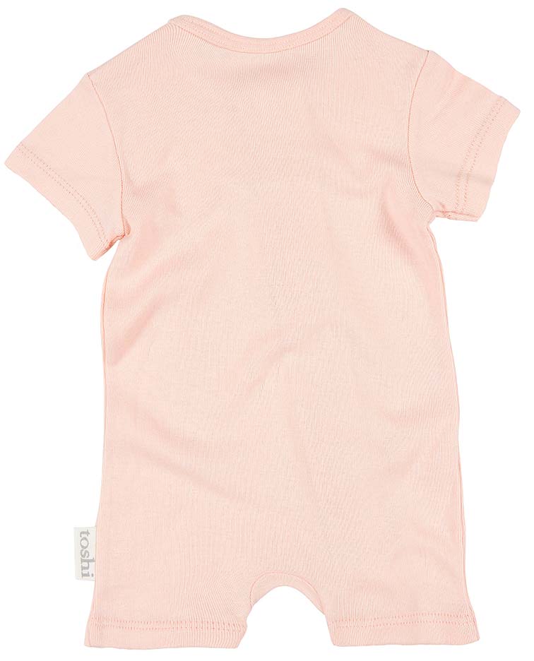 Dreamtime Organic Onesie Short Sleeve - Blush