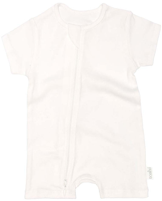 Dreamtime Organic Onesie Short Sleeve - Cream
