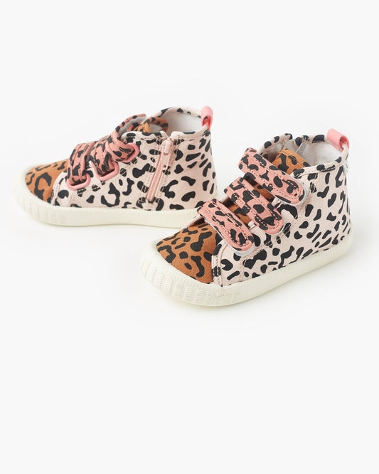 Poppies Billie Canvas - Hazel Leopard