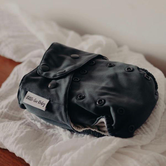 Modern Cloth Nappy - Navy Sky