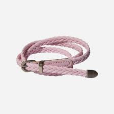 Plaited Belt - Pink | Love Henry