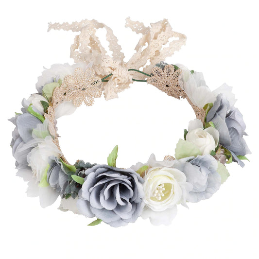 Flower Crown - Dusty Blue | Designer Kidz