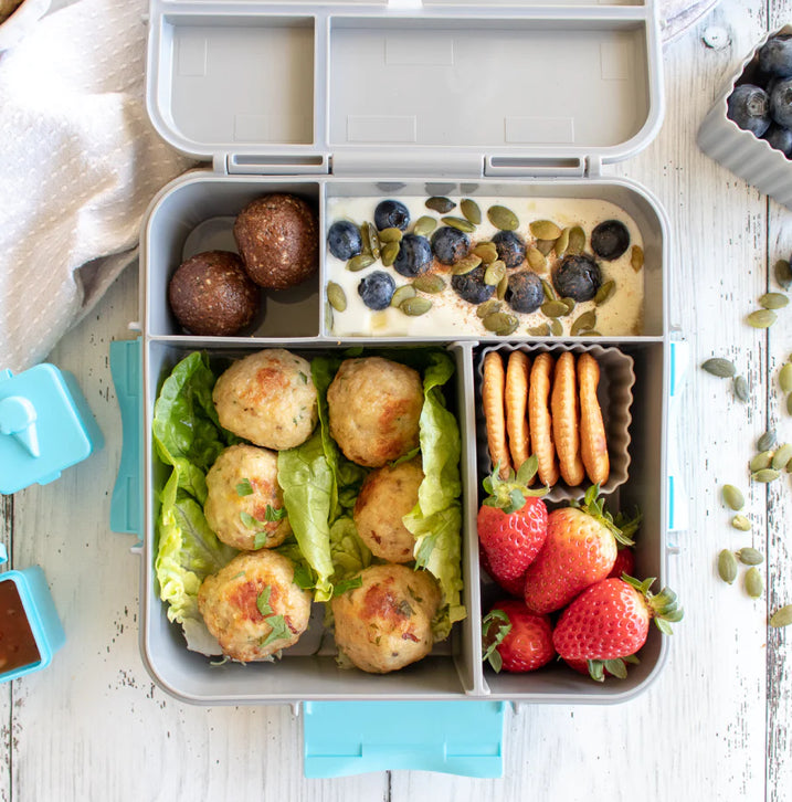Bento three+ Grey | Little Lunch Box Co