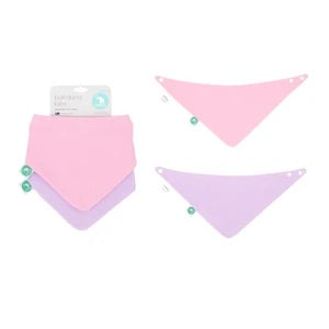 Pink Bandana Bibs