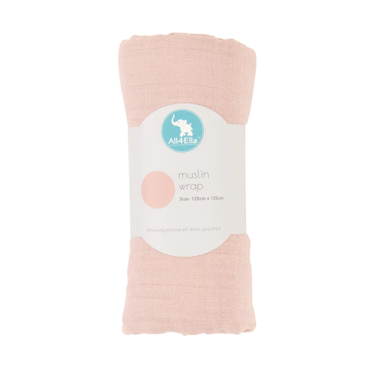 Muslin Wrap Salmon | All 4 Ella