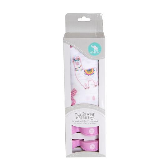 Muslin Wrap + 2 Pegs Box Set