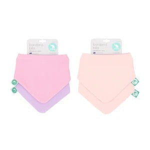 Pink Bandana Bibs