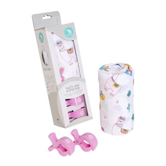 Muslin Wrap + 2 Pegs Box Set