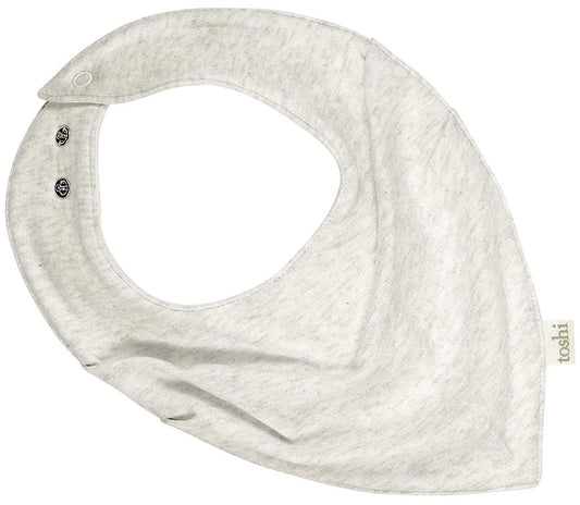 Organic Bib Bandana - Pebble