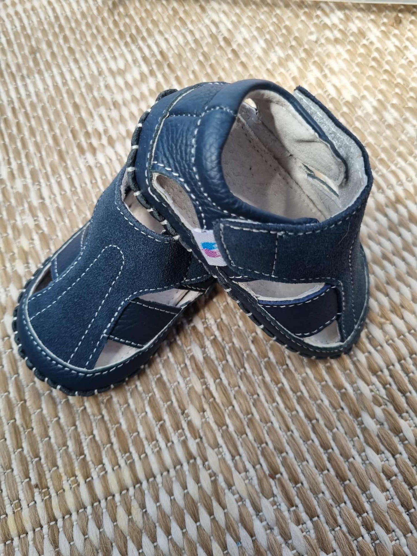 Navy Inbetweenie Sandals