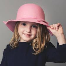 Wool Felt Hat Pink | Love Henry