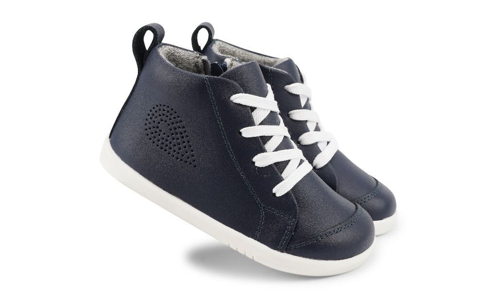 Navy Alley Oop Boots | Bobux