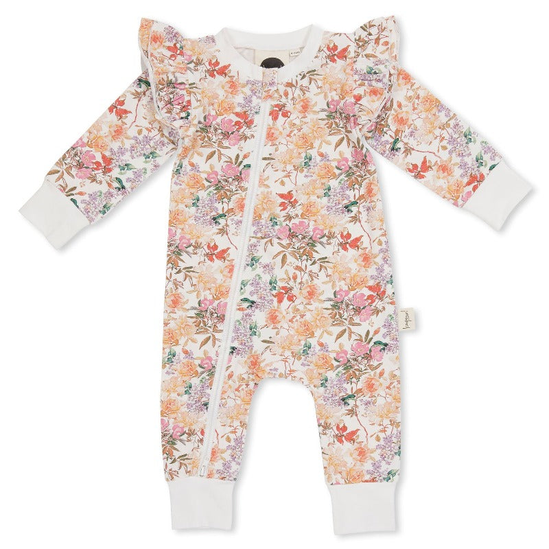 Willow Floral Zip All in One | Kapow Kids