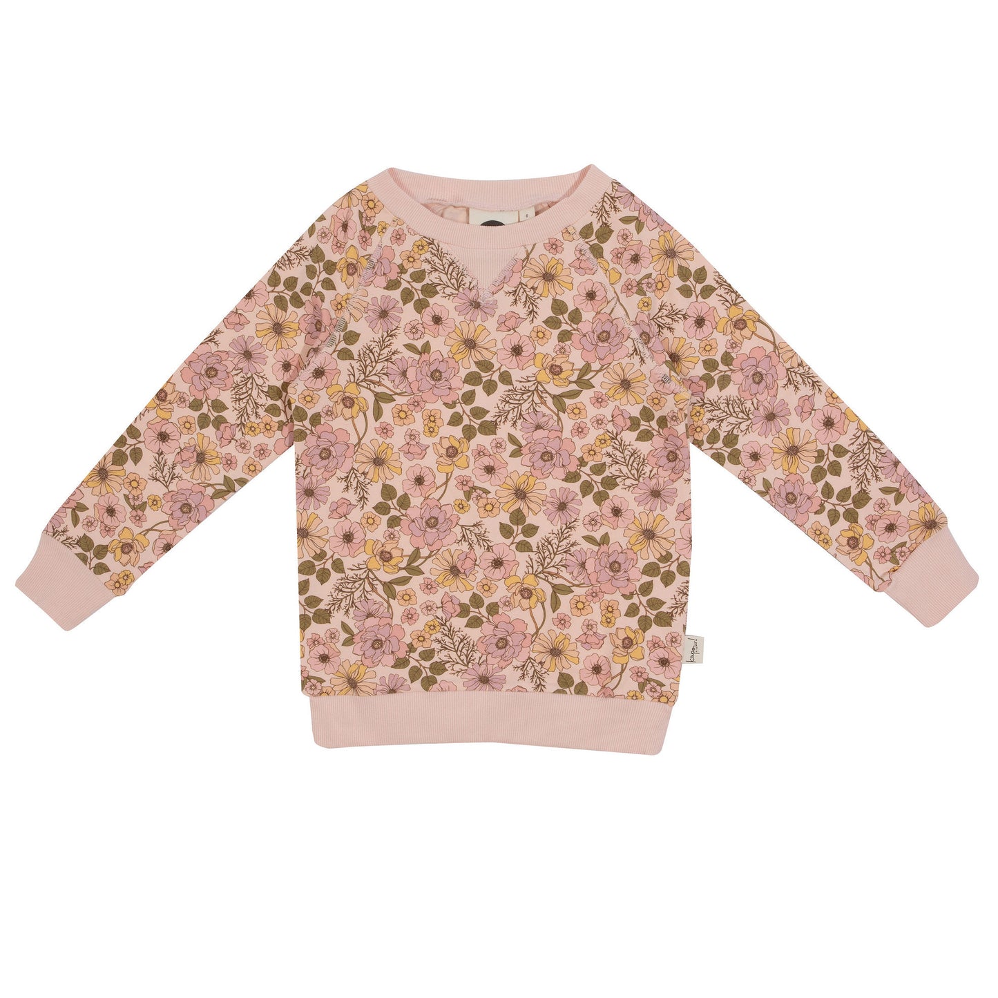 Pink Posy Sweater | Kapow Kids
