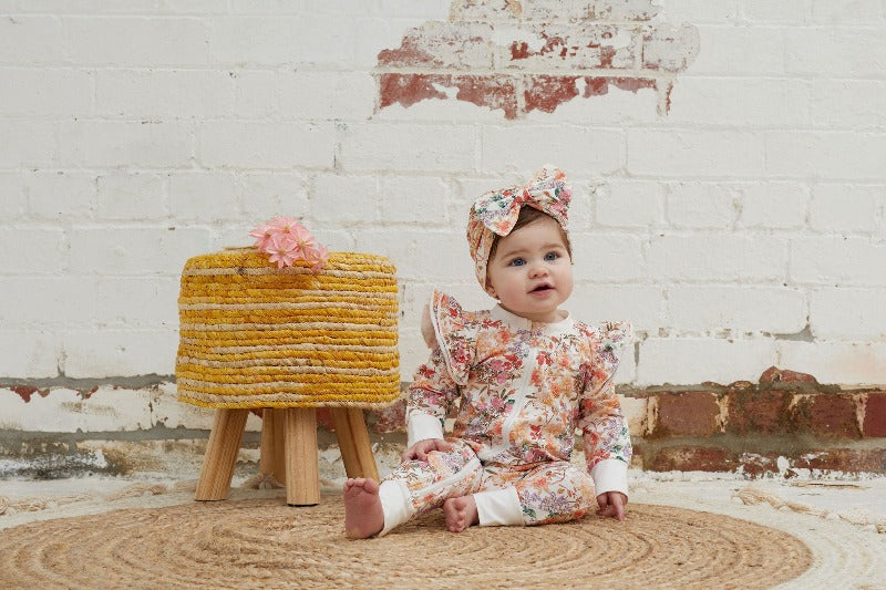 Willow Floral Zip All in One | Kapow Kids