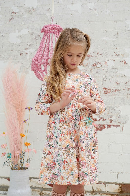 Willow Floral Playdress | Kapow Kids