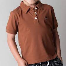 Boys Polo Shirt - Bronze | Love Henry