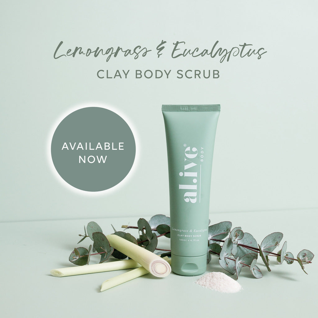 Body Scrub - Lemongrass & Eucalytpus | al.ive body