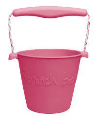 Scrunch Bucket Flamingo Pink