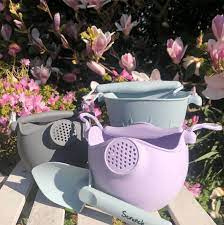 Scrunch Bucket Watering Can - Duck Egg Blue