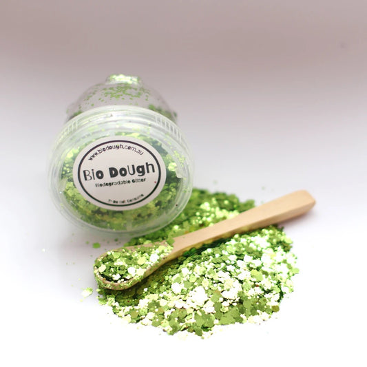 Green Biodegradable Glitter