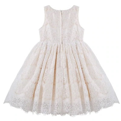 Lilian Antique Lace Dress | Designer Kidz
