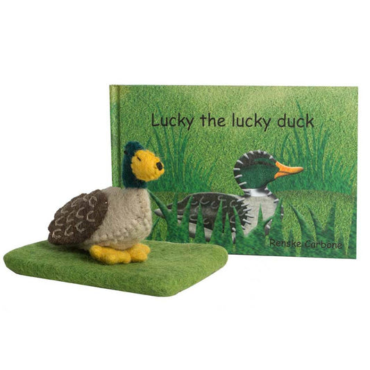 Lucky the lucky duck book and toy | Papoose Toys