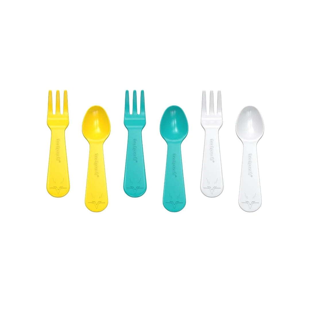 Fork & Spoon Set - Yellow | Lunchpunch